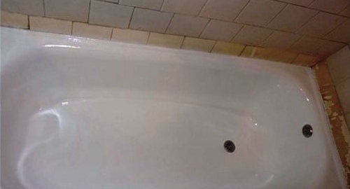 Реставрация ванны жидким акрилом | Новая Ляля
